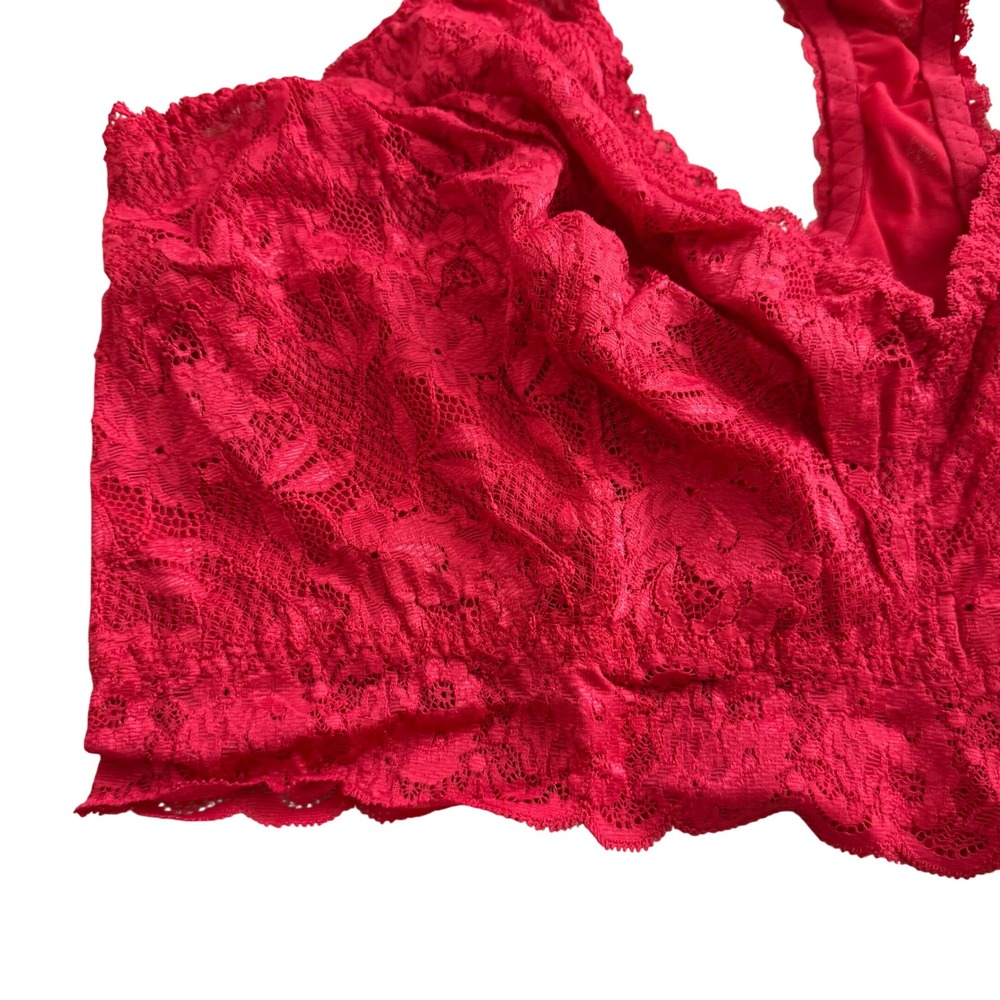 NEW COSABELLA never say never extended racie racerback bralette mystic red 3X - Picture 9 of 14